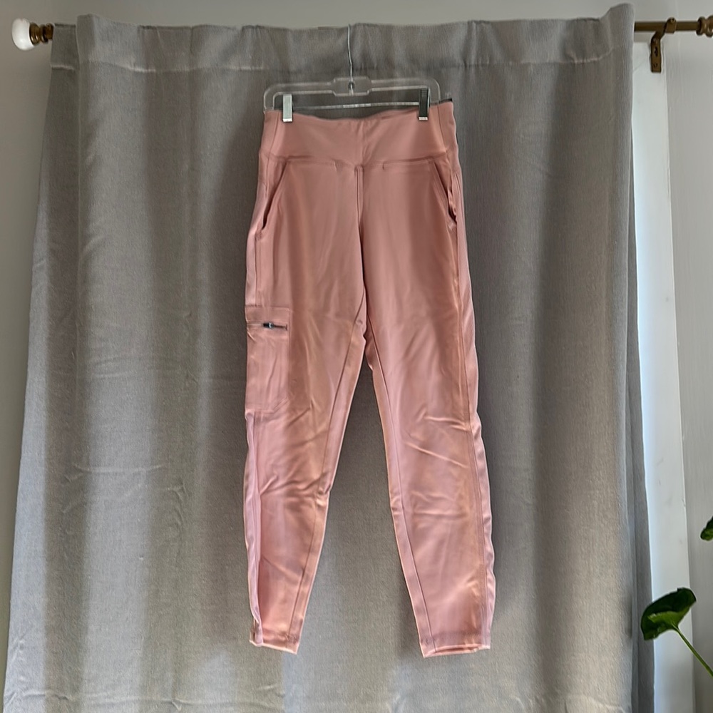 Jaanuu light pink scrub bottoms